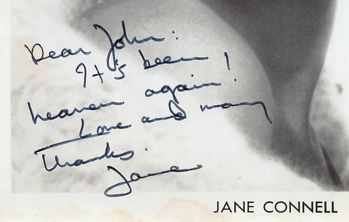 Jane Connell Mame Agnes Gooch Broadway Actress Autograph Signed Vintage 8x10 Photo