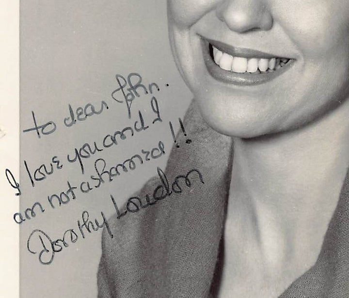 Dorothy Loudon Annie Miss Hannigan Broadway Actress Autograph Signed Vintage Photo