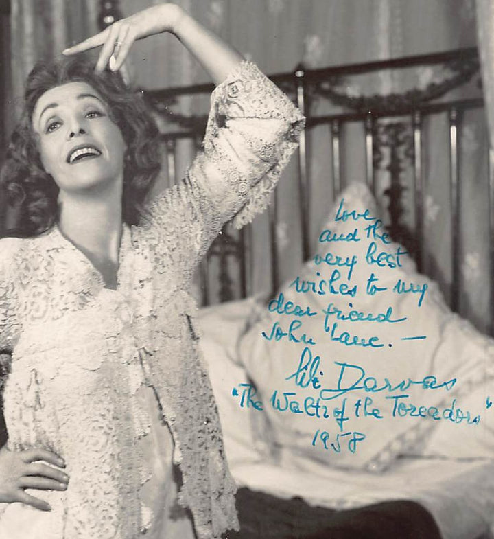 Lili Darvas Les Blancs Stage Actress Autograph Signed 8x10 Promo Photo
