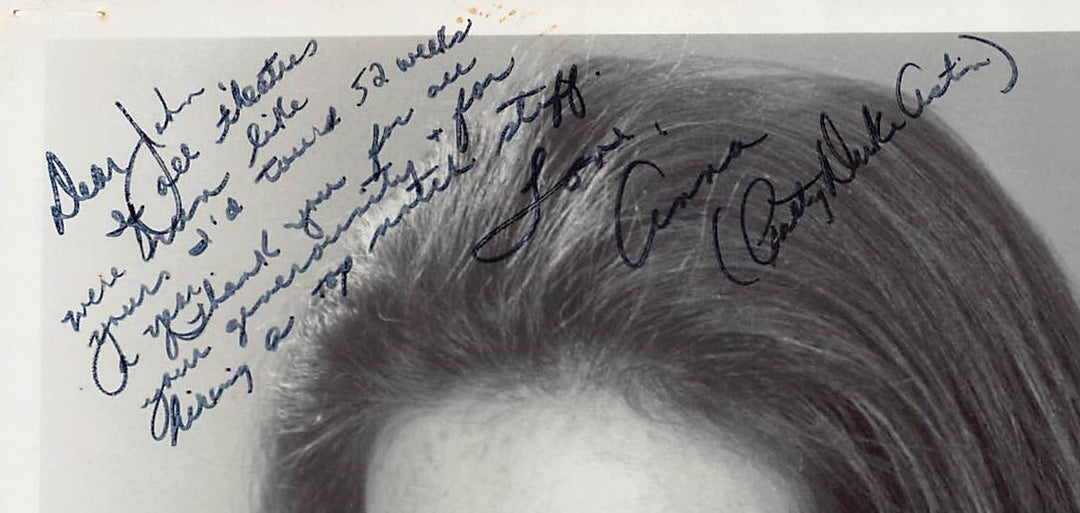 Patty Duke Miracle Worker Oscar Winning Actress Autograph Signed Vintage Photo