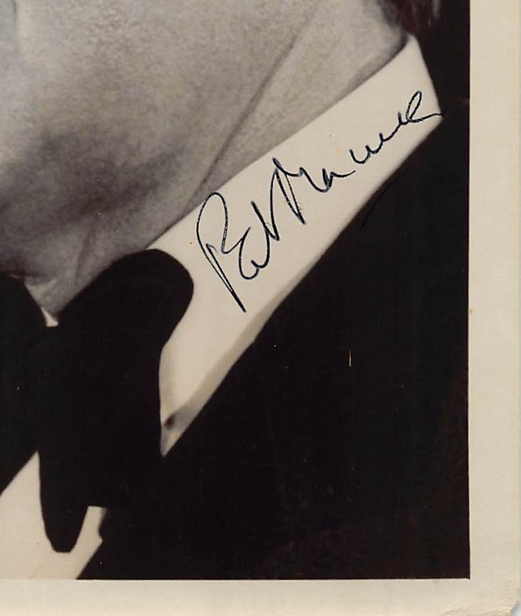 Patrick Macnee The Avengers John Steed TV Actor Autograph Signed Vintage 8x10 Photo
