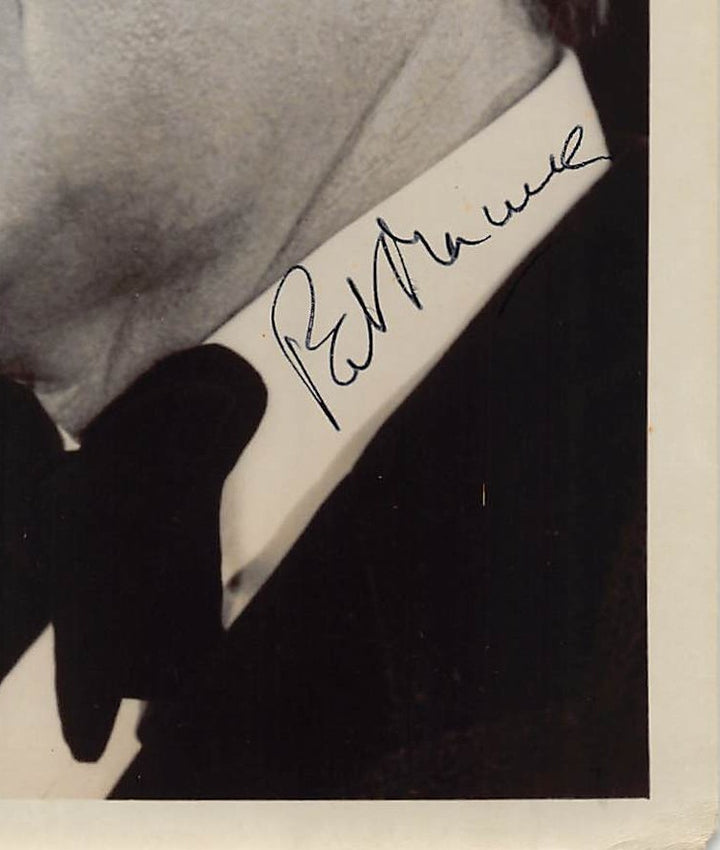 Patrick Macnee The Avengers John Steed TV Actor Autograph Signed Vintage 8x10 Photo