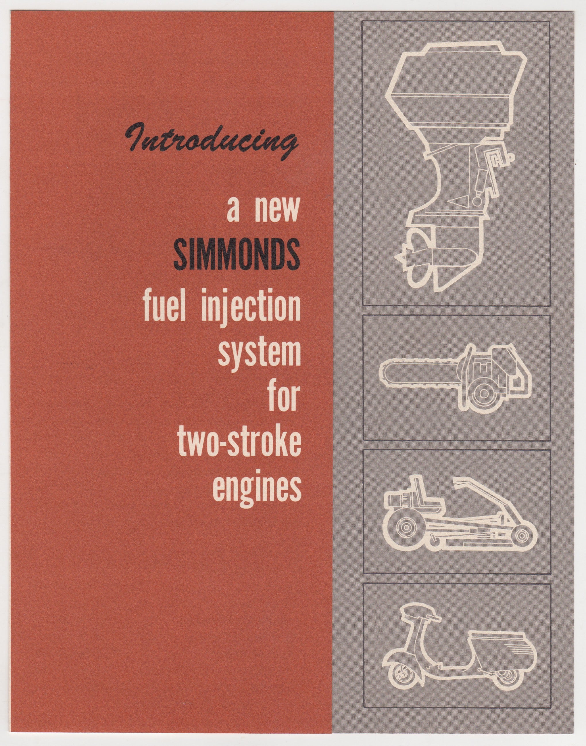 Simmonds Precision Fuel Injection Engines Vintage Advertising Brochure ...