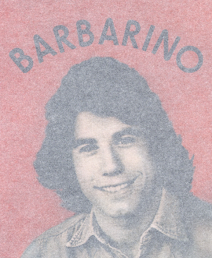 John Travolta Vinnie Barbarino Welcome Back Kotter Vintage T-Shirt Iron-On