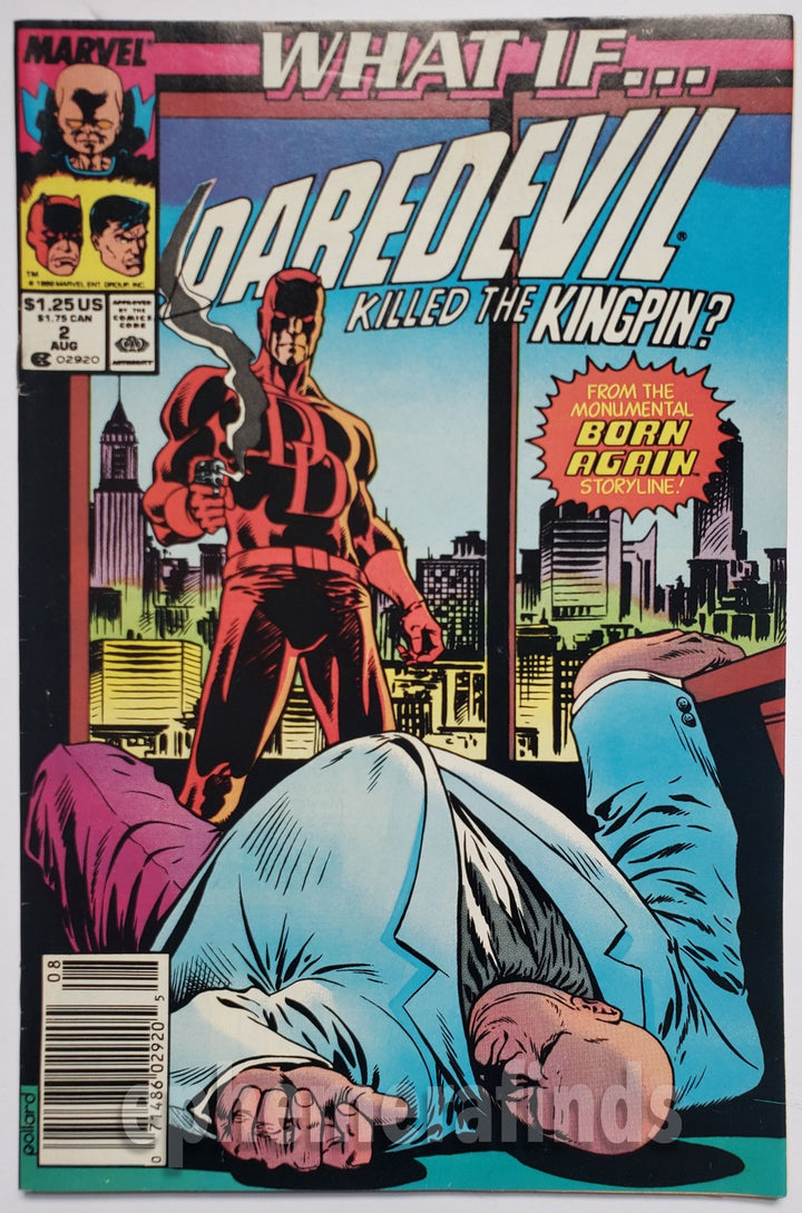 Daredevil Kills KingPin Vintage What If... #2 Marvel Comic Book