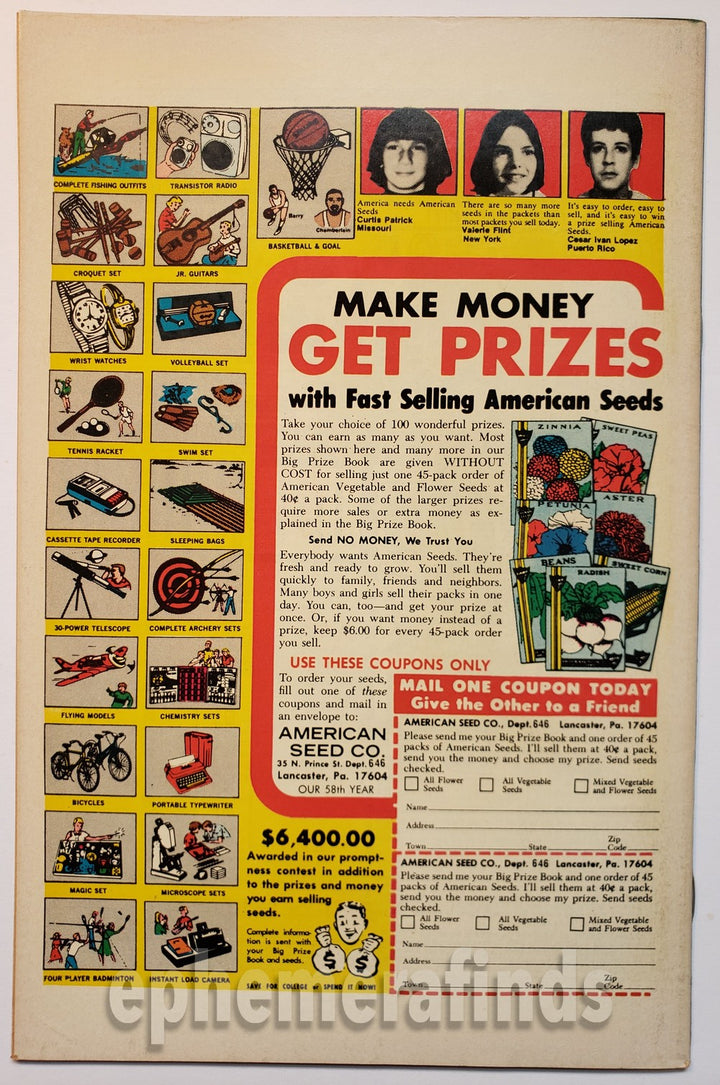 Daredevil vs Mind-Wave Vintage Marvel Comic Book - Daredevil #133