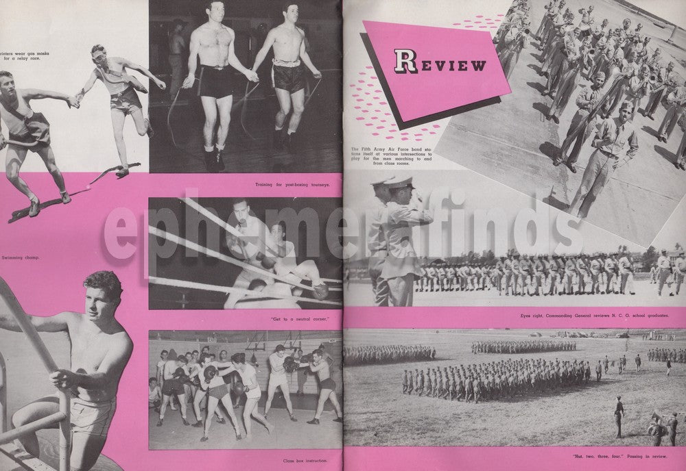 Chanute Field Illinois Air Force Base WWII Era Military Aviation Yearbook