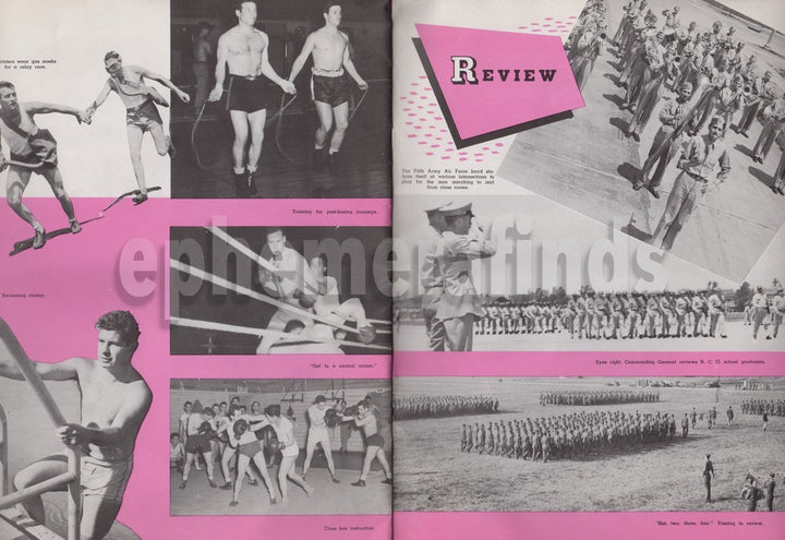 Chanute Field Illinois Air Force Base WWII Era Military Aviation Yearbook