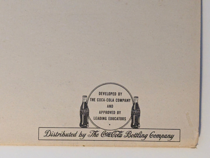 Electrical Power Station Vintage Coca Cola Graphic Art Educational Poster