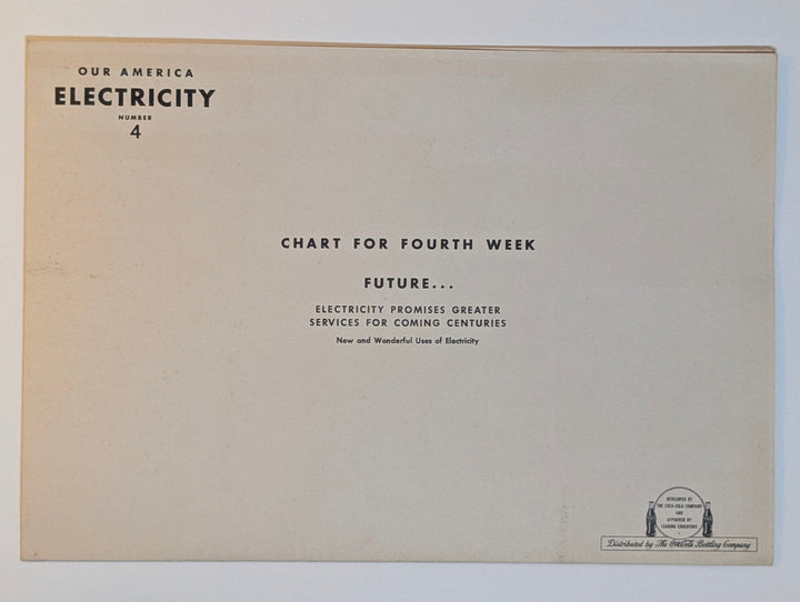 Industrial Americana Vintage Coca Cola Graphic Art Educational Poster