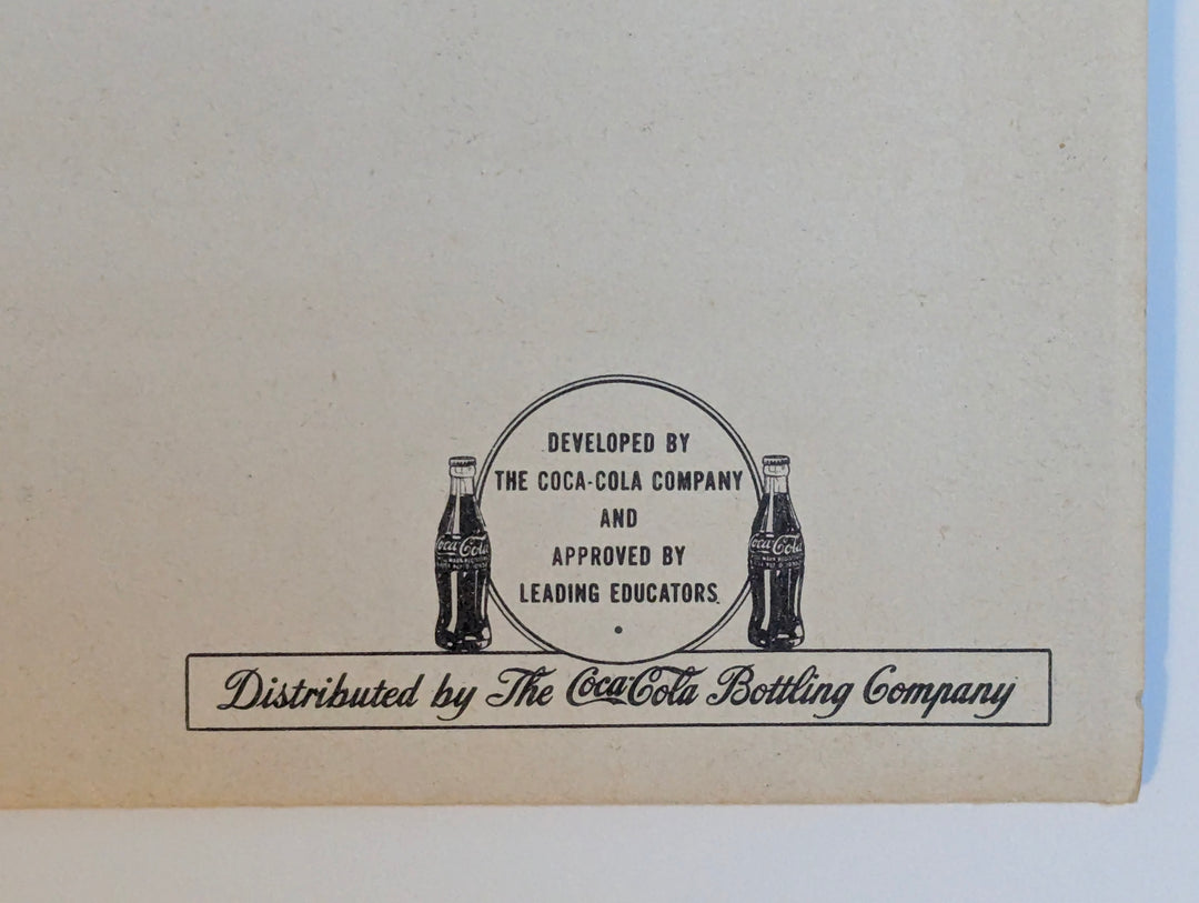 Industrial Americana Vintage Coca Cola Graphic Art Educational Poster