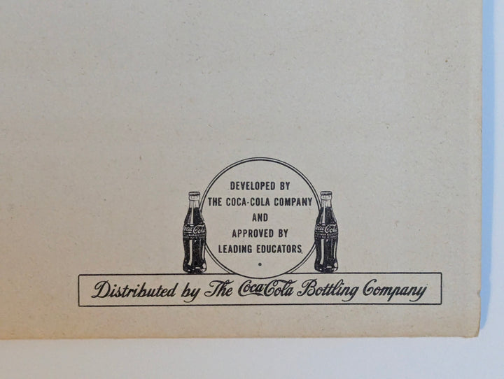 Industrial Americana Vintage Coca Cola Graphic Art Educational Poster