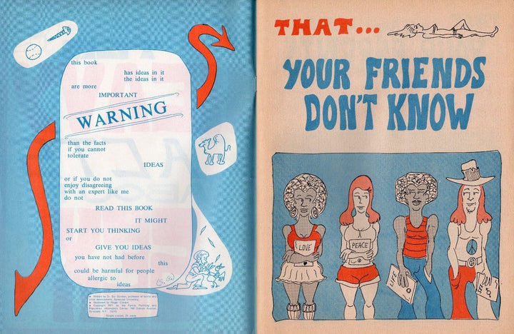 Heavy Facts About Sex Zing Comics Sol Gordon Vintage 1970s Sex Educational Book