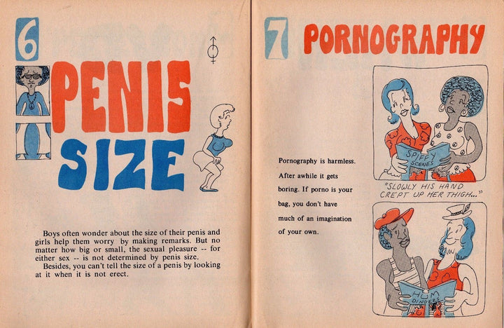 Heavy Facts About Sex Zing Comics Sol Gordon Vintage 1970s Sex Educational Book