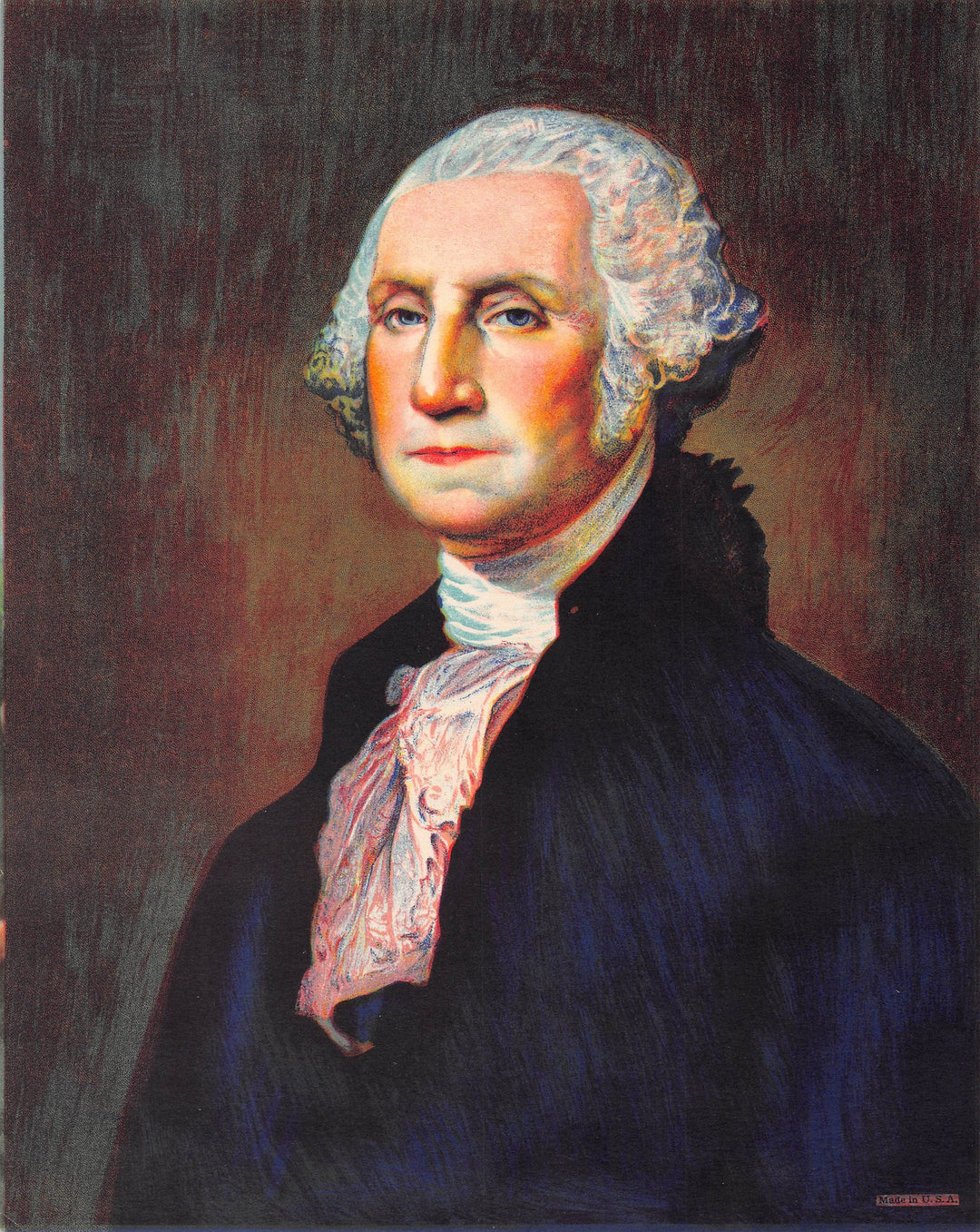 George Washington 1st President of the United States Vintage Graphic Art Print