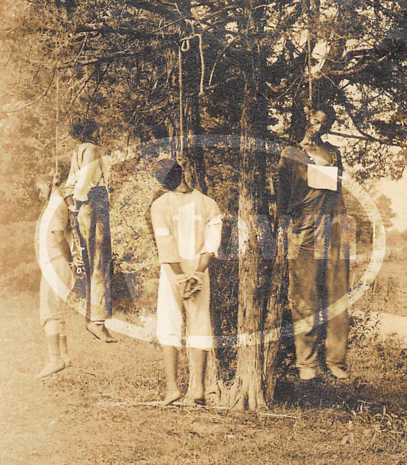 Russelville Kentucky Black Farmers Mob Lynching 1908 Hate Crime Original Antique Photograph - K-townConsignments