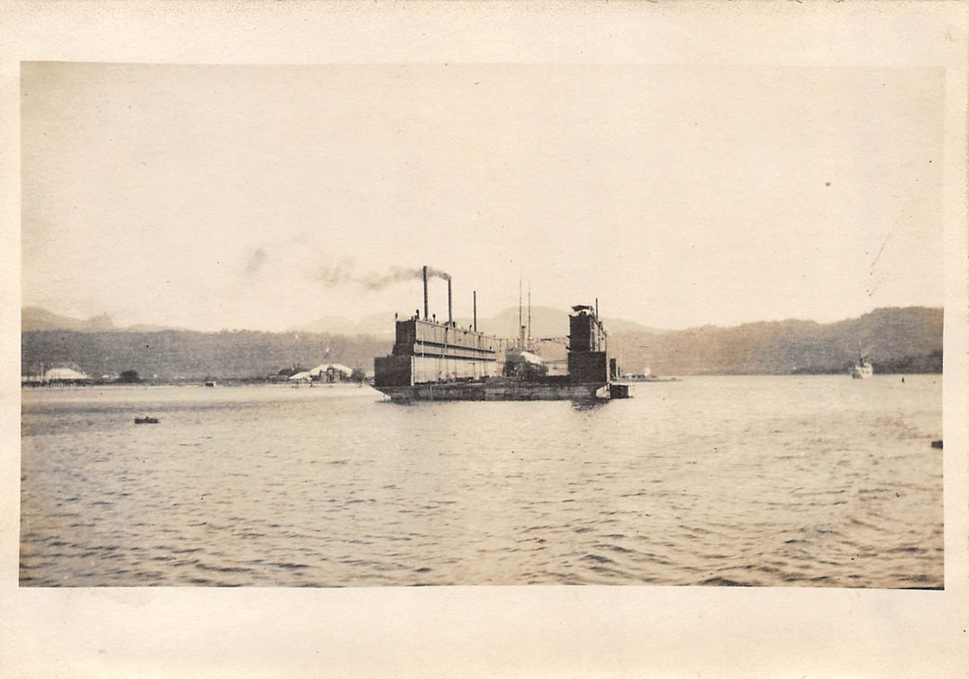 US Navy Great White Asiatic Fleet Battleships Philippines Antique Snapshot Photos lot