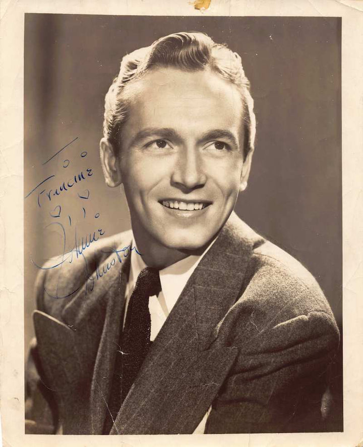 Johnnie Johnston Rock Around The Clock Singer Actor Autograph Signed Photo