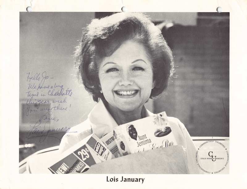 Lois January Wizard of Oz Actress Original Autograph Signed Photo Print