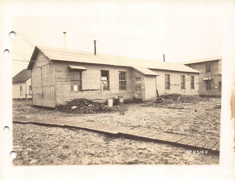 Fort Knox Telephone Exchange Quarters Building Vintage Military File Photo