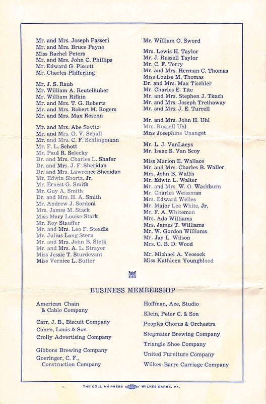 Conrad Thibault Baritone Singer Autograph Signed WWII Victory Concert Program