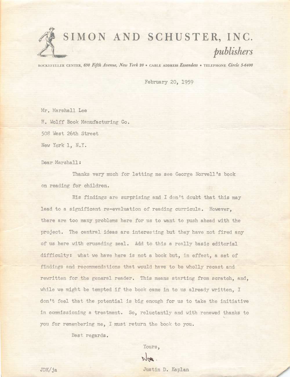 Henry Nash Smith American Studies Mark Twain Scholar Autograph Signed Letter