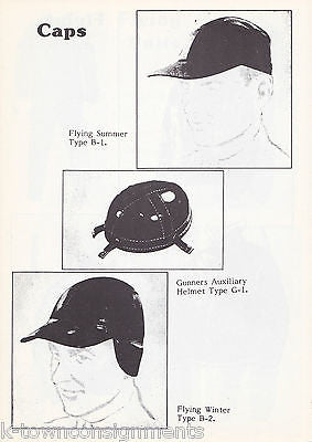 COMBAT FLYING GEAR WWII VINTAGE WWII PILOTS AVIATION UNIFORM BOOKLET 1987 - K-townConsignments