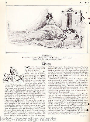 LIFE MAGAZINE ADVENTURE OCT 1921 DISARMAMENT AND SAILING SHIP COVER ART - K-townConsignments