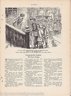 LIFE MAGAZINE NOV 23 1922 ANTIQUE NEWS UNCLE SAM ART - K-townConsignments