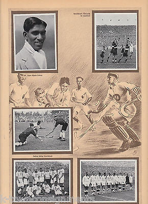 CRICKET CHAMPIONS OLYMPICS 1936 PHOTO CARDS POSTER PRINT - K-townConsignments