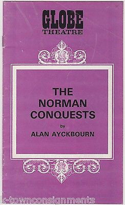 TOM COURTENAY THE NORMAN CONQUESTS ACTOR AUTOGRAPH SIGNED GLOBE THEATRE PLAYBILL - K-townConsignments