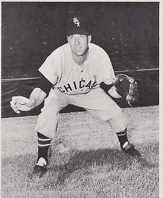 GERRY STALEY CHICAGO WHITE SOX MLB BASEBALL VINTAGE 1960s PHOTO CARD PRINT - K-townConsignments