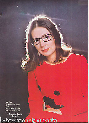 NANA MOUSKOURI GREEK MUSIC SINGER VINTAGE SOUVENIR PROGRAM PHOTO BOOK - K-townConsignments