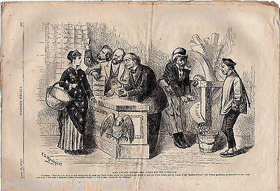 HARPER'S WEEKLY PRINCE NAPOLEON UNCLE SAM ENGRAVINGS ANTIQUE NEWSPAPER APR 1874 - K-townConsignments