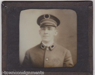 J. M. VANCE DELAWARE CHESTER PENNSYLVANIA CHIEF OF POLICE ANTIQUE GLASS PHOTOS - K-townConsignments