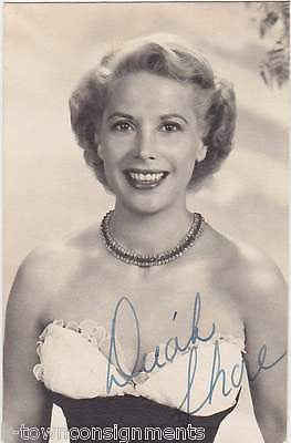 DINAH SHORE TONY MARTIN SHOW ACTRESS SINGER AUTOGRAPH SIGNED PROMO PHOTO - K-townConsignments