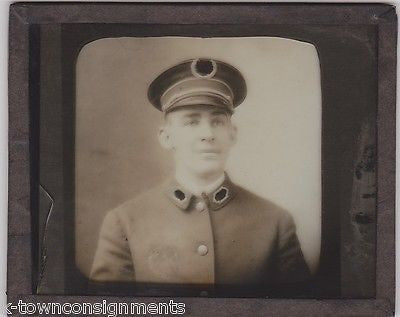 J. M. VANCE DELAWARE CHESTER PENNSYLVANIA CHIEF OF POLICE ANTIQUE GLASS PHOTOS - K-townConsignments