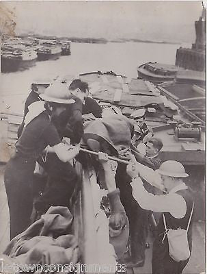EMERGENCY RESCUE BRITAIN PREPARES FOR WAR VINTAGE WWII FRENCH NEWS PHOTO 1939 - K-townConsignments