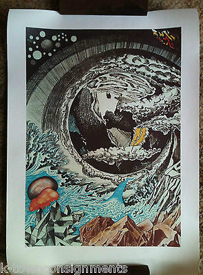 Creation / Desctruction of the World Vintage Graphic Pop Art Poster Print - K-townConsignments