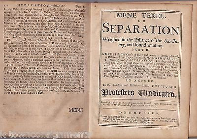 KING GEORGE TRIES SCOTTISH WOMEN TAYLOR HEPBURN ANTIQUE SCOTLAND BOOK 1717 - K-townConsignments
