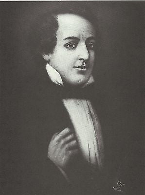 Joseph Smith American Religious Leader Vintage Portrait Gallery Poster Print - K-townConsignments