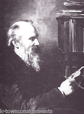 Lord Kelvin (William Thomson) Bristish Mathematician & Physicist Vintage Print - K-townConsignments