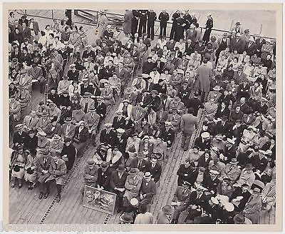 USS ORISKANY CV-34 US AIRCRAFT CARRIER COMMISSIONING RESTRICTED 8x10 PHOTOS LOT - K-townConsignments