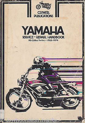 YAMAHA SERVICE REPAIR VINTAGE 90-350cc TWINS HANDBOOK 1974 - K-townConsignments