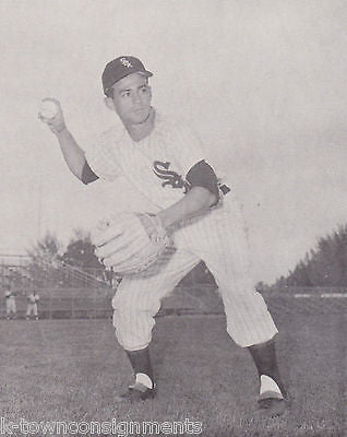 LUIS APARICIO CHICAGO WHITE SOX MLB BASEBALL VINTAGE 1960s PHOTO CARD PRINT - K-townConsignments