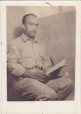 AFRICAN AMERICAN BLACK US ARMY ARTILLERY SOLDIERS VINTAGE WWII SNAPSHOT PHOTOS - K-townConsignments