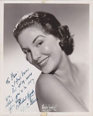 TERRI STEVENS BRITISH TV MOVIE ACTRESS VINTAGE AUTOGRAPH SIGNED HEAD-SHOT PHOTO - K-townConsignments