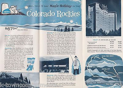 WESTERN AIRLINES VINTAGE WELCOME ABOARD GRAPHIC ADVERTISING BROCHURES PACKET - K-townConsignments