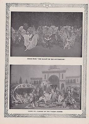 NEW YORK HIPPODROME ANTIQUE BUTTERFLY GRAPHIC ART COVER THEATRE SOUVENIR PROGRAM - K-townConsignments