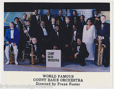 COUNT BASIE ORCHESTRA FRANK FOSTER VINTAGE MUSIC GROUP PROMO PHOTO - K-townConsignments
